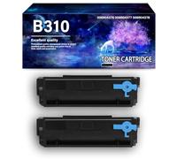 CMADJT B310 Black High Yield Toner Cartridge 006R04376 006R04377 006R04378 Ink Cartridge Replacement for Xerox B305 B310 B315 Laser Printer, Print Clearly(No Chip),2PCS-15000 Pages