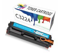 CMADJT For Lexmark C3224 Toner Cartridge C3210K0 C3210C0 C3210M0 C3210Y0 ink Cartridge No Chip, Compatible Replacement for Lexmark MC3224 MC3326 C3224dw C3326dw C3426dw Laser Printer,Cyan-1Pack
