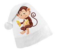 Cmagnifico Christmas Hat,Monkey Banana Hat for Various Holiday Parties