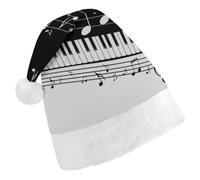 Cmagnifico Christmas Hat,Piano Key Notes Hat for Various Holiday Parties