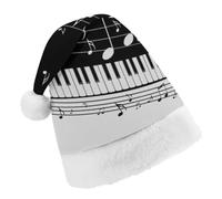 Cmagnifico Christmas Hat,Piano Key Notes Hat for Various Holiday Parties