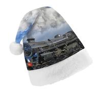Cmagnifico Christmas Hat,Railway Steam Train Hat for Various Holiday Parties