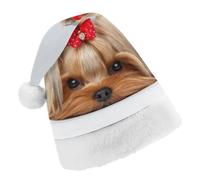 Cmagnifico Christmas Hat,Yorkshire Terrier Hat for Various Holiday Parties