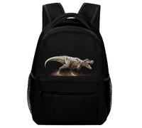 Cmagnifico Durable Oxford Cloth Casual Daypack, Dinosaur Rex Tyrannosaurus Backpack, College Bag for Boys, Girls, Travel, Sports