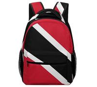 Cmagnifico Durable Oxford Cloth Casual Daypack, Trinidad And Tobago Flag Backpack, College Bag for Boys, Girls, Travel, Sports