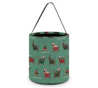 Cmagnifico Halloween Handy Candy Bag, Christmas Dachshund Dog Handbag, Shoulder Bag for Women Work Daily Use