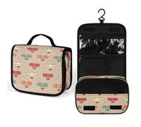 Cmagnifico Hanging Wash Bag, Cute Jack Russell Terrier Toiletry Bag, Makeup Bag for Travel, Business, Vacation