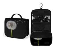Cmagnifico Hanging Wash Bag, Dandelion Seeds Toiletry Bag, Makeup Bag for Travel, Business, Vacation