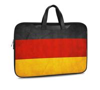 Cmagnifico Leather Laptop Case, Germany Flag Laptop Sleeves