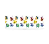 Cmagnifico Pencil Case, 3D Watercolor ParrotCreative Simple Stationery Box,19.5x6.8x3cm