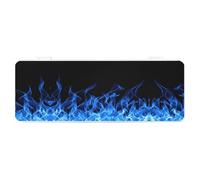 Cmagnifico Pencil Case, Blue Burning FlameCreative Simple Stationery Box,19.5x7.1x2.7cm