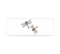 Cmagnifico Pencil Case, Colorful DragonflyCreative Simple Stationery Box,19.5x6.8x3cm