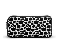Cmagnifico Pencil Case, Cow Pattern Milk CowStationery Bag, Business Travel Bag Or Small Tool Box, Girls Makeup Bag
