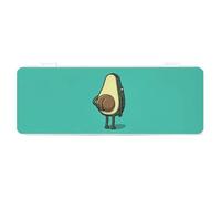 Cmagnifico Pencil Case, Cute Avocado AnimeCreative Simple Stationery Box,19.5x7.1x2.7cm