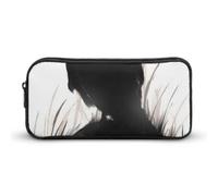 Cmagnifico Pencil Case, Halloween Skull RavenStationery Bag, Business Travel Bag Or Small Tool Box, Girls Makeup Bag