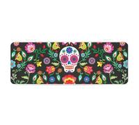 Cmagnifico Pencil Case, Mexican Sugar SkullsCreative Simple Stationery Box,19.5x7.1x2.7cm