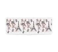 Cmagnifico Pencil Case, Paris Eiffel Tower FloralCreative Simple Stationery Box,19.5x6.8x3cm