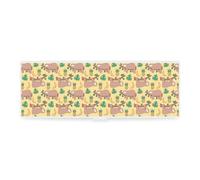 Cmagnifico Pencil Case, Sloth Banana PineappleCreative Simple Stationery Box,19.5x6.8x3cm