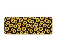 Cmagnifico Pencil Case, Spring Sunflowers Retro FlowersCreative Simple Stationery Box,19.5x7.1x2.7cm