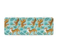 Cmagnifico Pencil Case, Tiger PatternCreative Simple Stationery Box,19.5x7.1x2.7cm