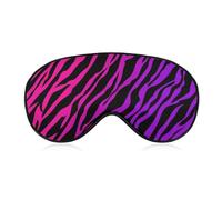 Cmagnifico Smooth Fabric Eye Mask, Zebra Tiger Leopard Pink Sleep Mask, Sleeping Eye Mask with Adjustable Headband for Men, Women