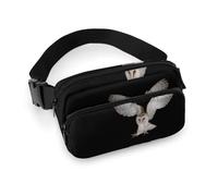 Cmagnifico Waist Bag, Barn Owl Bumbag, Adjustable Fanny Pack for Running Walking Hiking