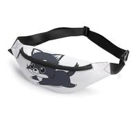 Cmagnifico Waist Bag, Cute Chihuahua Dog Bumbag, Adjustable Fanny Pack for Running Walking Hiking