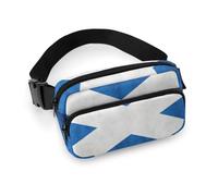 Cmagnifico Waist Bag, Scottish Retro Bumbag, Adjustable Fanny Pack for Running Walking Hiking