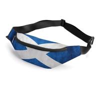 Cmagnifico Waist Bag, Scottish Retro Bumbag, Adjustable Fanny Pack for Running Walking Hiking
