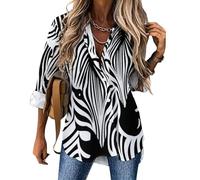 Cmagnifico Womens Blouse, Abstract Animal Zebra African Patchwork Patterned Antelope Canyon African Style Patchwork Arabesque Background Aurora Starry Sky Space Starry Night Sky Basketball Sports Pat