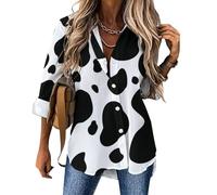Cmagnifico Womens Blouse, Cow Print Cow Print Cute Bat Cute Anime Dinosaurs Cute Black Pug Dog Cute Cat Cute Corgi Cute Hedgehog Cute French Bulldog Cute Pug Dog Dalmatian Darts Target Dog Bones Paw