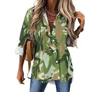 Cmagnifico Womens Blouse, Frog Camouflage Fuji Mountain Cherry Tree in Japan Giraffe Pattern Animal Germany Flag Eagle Gold Paisley Pattern Glow in The Dark Constellations Midnight Glitter Sequin SPO