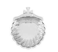 CMAINZE Baptism Gifts - Baptism Shell - Rhodium Plate - 4 W x 5 L x 1 H - - Gift Boxed - Avalon Gallery - YC480