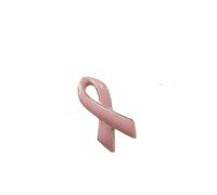 CMajor Beast Cancer Awareness Pink Ribbon Pearl Cute Mini Lapel Pin 1X2cm Small Size Support for Fighters and Survivors, 2*1cm, Alloy Steel, alloy