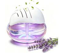 CMANLNYK Air Cleaner Leaf Shaped Humidifier Revitalizer - Air Purifier with Ioniser & Colour Changing Led Light, Quiet Room Aroma Diffuser, Portable Air Purifier for Bedroom Smokers Home