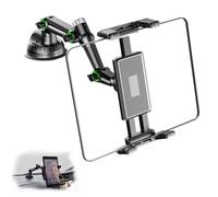 CMANLNYK Car Tablet Phone Holder - 360° Rotating Adjustable Holder for Dashboard Windshield, Car Mount Suitable for Tablet Ipad Iphone 5"-13"