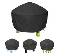 CMANLNYK Extra Large Water Table Cover - Waterproof Wind-resisting Anti-dust Anti-UV Sand for Children, Kids Sandpit Tuff Tray, Water Wall for Kids Outdoor Toys, Black