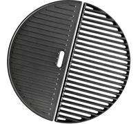 Cmanzhi C6N992 (2-Pack) 18-in Cast Iron Cooking Grate for Kamado Joe KJ-23RHC Classic II, Kamado Joe KJ23NRHCI Classic III,Large Big Green Egg, Vision Grill VGKSS-CC2, B-11N1A1-Y2A
