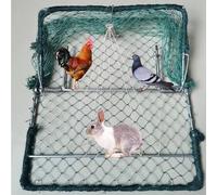 Cmartiris Bird Trap, Pigeon Trap,Dird Net Trap, Live Dove Mousetrap, Rabbit Hunting Quail Cage, Sparrows Squirrels Trapping Bird Trap for Indoor and Outdoor 15.7''X13.8''