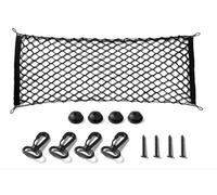 CMAUTOS Car Nets,Organizer Net, Nylon Mesh,Elastic String with Carabiner+Hook, for Car Interior Roof Storage, Luggage, Rear Boot,SUV, Truck Bed,Van,Groceries,Motorhomes,Universal (Size XL=110 * 40cm)