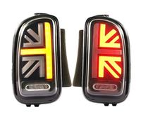 CMBMHGETEE Car Rear Light Assemblies For Mini For Clubman For R55 2007-2014 Tail Light Turn Signal Brake Reverse Running Fog Taillights Car Accessories Car Rear Combination Lights(Smoked Lens)