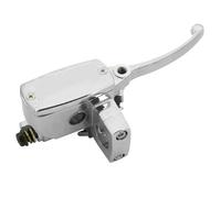 CMBMHGETEE Handlebar Brake Lever for Valkyrie GL for 1500 VT for Shadow 1100 for VTX 1300 1800 Motorcycle Brake Clutch Master Cylinder Reservoir Levers(Right Side - Chrome)