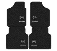CMBPD Car Floor Mats, for Mazda CX 8 2017-2025 2026 KG, Diatom Mud Soft Rubber Backing Quick Dry Absorbent Non-Slip Thin Design Easy to Clean Waterproof Auto Interior Accessories 4 Pcs