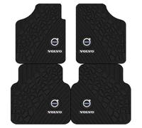CMBPD Car Floor Mats, for Volvo C40 Recharge 2020-2025 2026 CMA, Diatom Mud Soft Rubber Backing Quick Dry Absorbent Non-Slip Thin Design Easy to Clean Waterproof Auto Interior Accessories 4 Pcs