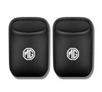 CMBPD PU Leather Car Seat Back Storage Box Organiser, for MG RX5 2016-2022, Multifunctional Phone Cup Holder Tidy Pouch Hanging Trash Bin Interior Accessories,A