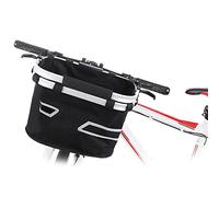 CMBSSTBB Pet Bicycle Basket, Dog Rack, Detachable Front Basket, Bicycle Rack Storage Basket, Oxford Cloth And Aluminum Alloy Frame, Bicycle Accessories