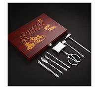 CMBSSTBB Seafood Tools Set Household Seafood Tool Set 8-piece Gift Boxed Seafood Tool Set an for Seafood Lovers for Lobster, Crab, Hairy Crab lobster tools for eating