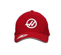 CMC Motorsports Haas Racing F1 2023 Kevin Magnussen Team Baseball Hat Red, Red, One size