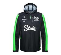 CMC Motorsports Stake F1 Kick Sauber 2024 Men's Team Rain Jacket, Black, M