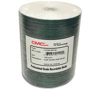 CMC Pro (Powered by TY Technology) SILVER INKJET HUB PRINTABLE 48X 80-Minute CD-R's, 100-Pak